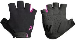 CUBE Mănuși CUBE Natural Fit WLS pentru femei, negre/roz (XL)