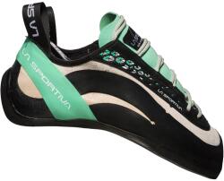 La Sportiva Pantofi cățărare damă La Sportiva Miura, white/jade green (EU 37)
