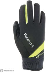 Roeckl Mănuși Roeckl Ranten, negru/galben fluorescent (7.5)