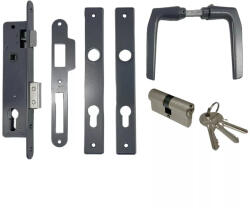 ANBO 1231 Csapdás portálzár garnitúra 40 mm (antracitszürke)