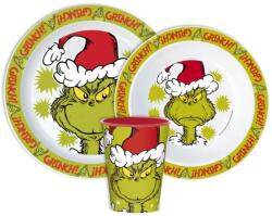 Grinch karácsonyi műanyag étkészlet szett 3 db - csemegeboltom - 1 998 Ft