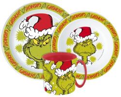  Grinch karácsonyi műanyag étkészlet szett 3 db - csemegeboltom - 2 588 Ft