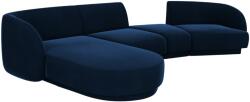 MICADONI Miley bársony sarokülőgarnitúra 325 cm, balos (MIC_SET5L_51_F1_MILEY2)