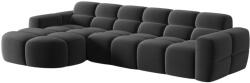 MICADONI Lisa bársony sarokgarnitúra 310 cm, balos (MIC_LC_184_F1_LISA7)