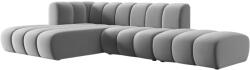 MICADONI Lupine bársony sarokülőgarnitúra 294 cm, balos (MIC_LCO_44_F1_LUPINE5)