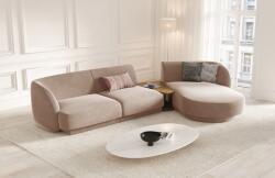 MICADONI Miley 325 cm-es bársony sarokülőgarnitúra, jobb oldali (MIC_SET5R_51_F1_MILEY6)