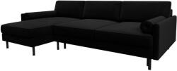 Micadoni Scott bársony kihúzható kanapé 212 cm, balos (MIC_LCF_51_F1_SCOTT7)