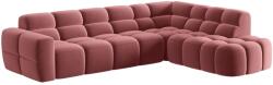 MICADONI Lisa bársony sarokkanapé 293 cm, jobb oldali (MIC_RCO_184_F1_LISA3)