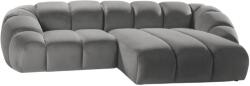 MICADONI Diana bársony sarokgarnitúra 294 cm, jobb oldali (MIC_RC_S_44_F1_DIANA6)