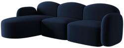 MICADONI Bársony sarokgarnitúra Blair 274 cm, balos (MIC_LC_M_184_F1_BLAIR2)
