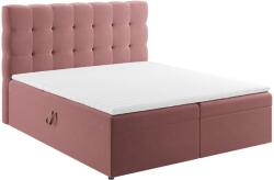 Micadoni Mamaia bársony boxspring ágy 180 x 200 cm (MIC_B180_51_F1_MAMAIA3)