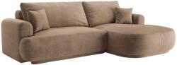 Micadoni Ella bársony kihúzható kanapé 271 cm, jobb oldali (MIC_RCF_120_F1_ELLA2)