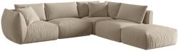 MICADONI Chris bársony sarokgarnitúra 295 cm, jobb oldali (MIC_RCO_184_F1_CHRIS1)