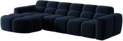 MICADONI Lisa bársony sarokgarnitúra 310 cm, balos (MIC_LC_184_F1_LISA5)