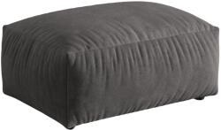 MICADONI Martina szürke bársony lábtartó 95 x 65 cm (MIC_POUF_120_F1_MARTINA6)