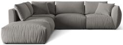 MICADONI Chris bársony sarokülőgarnitúra 295 cm, balos (MIC_LCO_184_F1_CHRIS7)