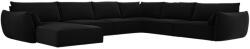 MICADONI Kaelle bársony sarokülőgarnitúra 384 cm, jobb oldali (MIC_UR_51_F1_KAELLE6)