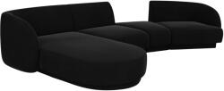 MICADONI Miley bársony sarokülőgarnitúra 325 cm, balos (MIC_SET5L_51_F1_MILEY5)