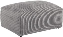 MICADONI Világosszürke, kordbársony Martina lábtartó 95 x 65 cm (MIC_POUF_212_F1_MARTINA4)