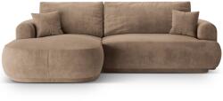 Micadoni Ella bársony kihúzható kanapé 271 cm, balos (MIC_LCF_120_F1_ELLA2)