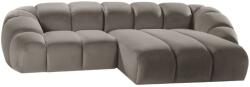 MICADONI Diana bársony sarokgarnitúra 294 cm, jobb oldali (MIC_RC_S_44_F1_DIANA2)