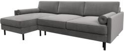 Micadoni Scott bársony kihúzható kanapé 212 cm, balos (MIC_LCF_51_F1_SCOTT5)
