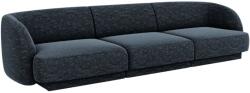 Micadoni Kék zsenília háromszemélyes kanapé MICADONI Miley 259 cm (MIC_3S_140_F1_MILEY4)