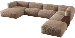 MICADONI Martina bársony sarokgarnitúra 406 cm, jobb oldali (MIC_UR_120_F1_MARTINA2)