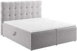 Micadoni Mamaia bársony boxspring ágy 160 x 200 cm (MIC_B160_51_F1_MAMAIA6)