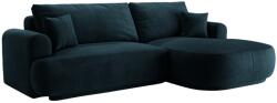 Micadoni Ella bársony kihúzható kanapé 271 cm, jobb oldali (MIC_RCF_120_F1_ELLA5)