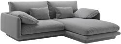 MICADONI Torino 220 cm-es bársony sarokkanapé, jobb oldali (MIC_RC_S_184_F1_TORINO4)