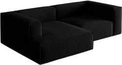 MICADONI Nuria bársony sarokgarnitúra 252 cm, balos (MIC_LC_88_F1_NURIA8)