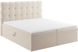 Micadoni Mamaia bársony boxspring ágy 160 x 200 cm (MIC_B160_51_F1_MAMAIA1)
