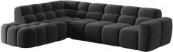 MICADONI Lisa bársony sarokgarnitúra 293 cm, balos (MIC_LCO_184_F1_LISA7)
