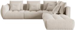 MICADONI Bloom 316 cm-es, jobb oldali bársony sarokgarnitúra (MIC_RCO_184_F1_BLOOM1)
