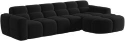 MICADONI Lisa bársony sarokgarnitúra 310 cm, jobb oldali (MIC_RC_184_F1_LISA8)