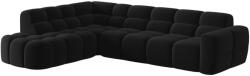MICADONI Lisa bársony sarokgarnitúra 293 cm, balos (MIC_LCO_184_F1_LISA8)