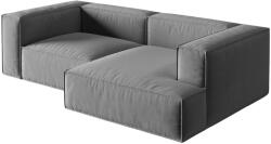 MICADONI Nuria bársony sarokkanapé 252 cm, jobb oldali (MIC_RC_88_F1_NURIA7)