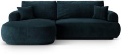 Micadoni Ella bársony kihúzható kanapé 271 cm, balos (MIC_LCF_120_F1_ELLA5)