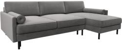 Micadoni Scott bársony kihúzható kanapé 212 cm, jobb oldali (MIC_RCF_51_F1_SCOTT5)