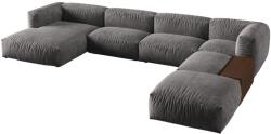 MICADONI Martina bársony sarokgarnitúra 406 cm, jobb oldali (MIC_UR_120_F1_MARTINA6)