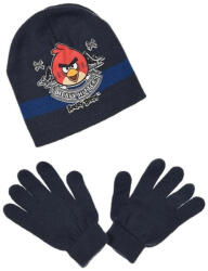 Angry Birds gyerek sapka és kesztyű szett - Sötétkék - 54 cm
