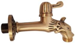 Solna Kerticsap réz 1/2" sárkányfejes félforditós (F7-0020)