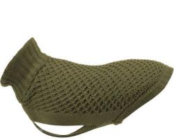 TRIXIE Norwood Pullover - olívazöld kutyapulóver (XS, 27 cm)