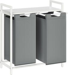Brius Cos rufe 2 compartimente saci detasabili raft metalic 92l, 73x33x72 cm, ventilatie, alb gri deschis (EZ-BLH201W11)