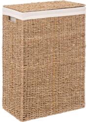 Brius Cos rufe 5Five din trestie impletita, cadru metalic, 40 litri, 37x22x55 cm, maro (JJ-174759)