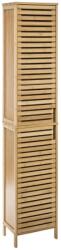 Brius Etajera 5Five Sicela cu 5 rafturi, bambus, 33x28x168 cm, natur (JJ-160814)