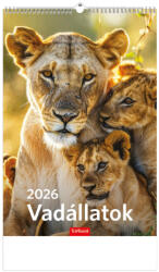 TopTimer Falinaptár 2026, T094 VADÁLLATOK (26T9400-08A)