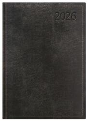 TopTimer Határidőnapló 2026, T021 A5 (Napi beoszt. ) FEKETE (26T021T-003)