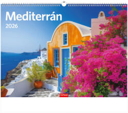 TopTimer Falinaptár 2026, T093 MEDITERRÁN (26T9300-20F)